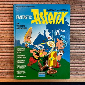 Fantastischer Asterix: Sechs komplette Abenteuer von Goscinny und Uderzo - Vintage First UK Omabus Edition, Illustrierte Hardcover, W. H. Smith 1991