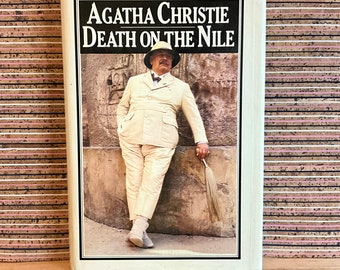 Tod auf dem Nil von Agatha Christie – Vintage-Film mit Peter Ustinov als Hercule Poirot Tie-in Edition Hardcover, Book Club Associates 1978