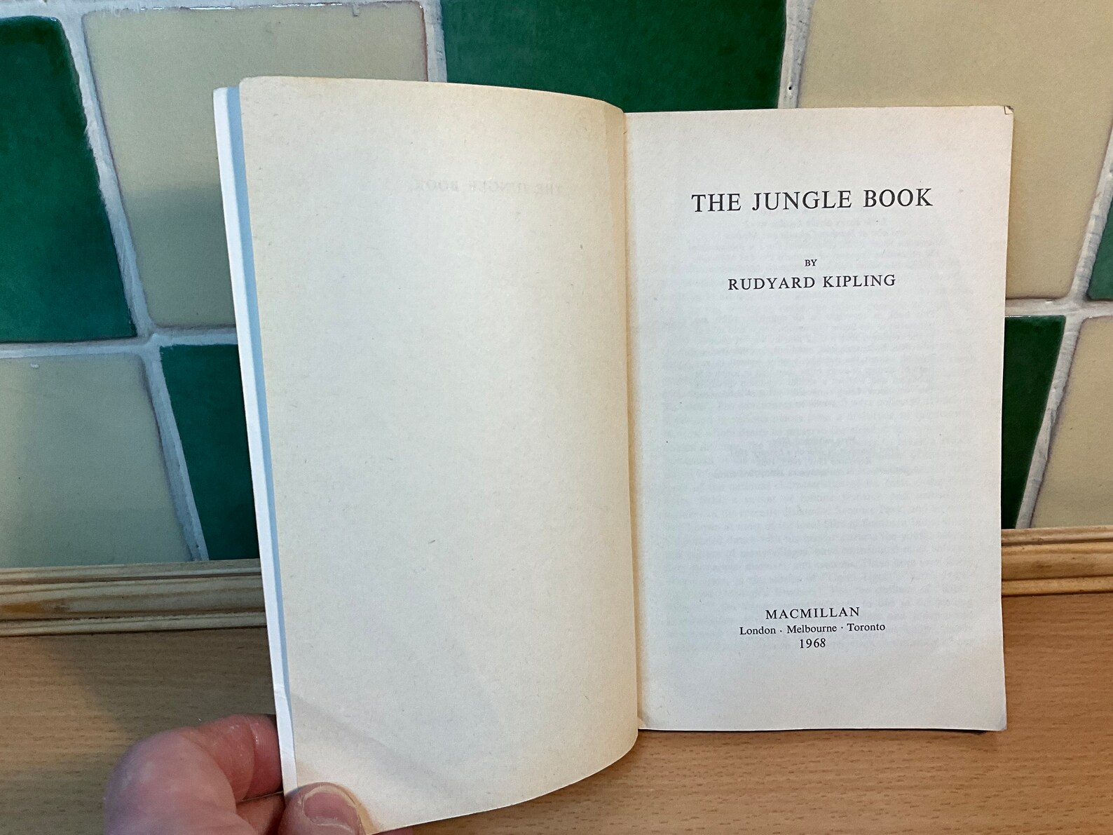The Jungle Book by Rudyard Kipling Paperback Papermac P69 - Etsy
