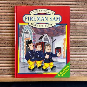 Tu colección de cuentos favoritos de bomberos: 8 historias apasionantes - Libro infantil de tapa dura, ilustrado y vintage, Dean 1992