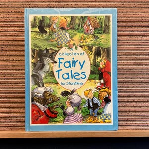 A Collection of Fairy Tales for Storytime - Vintage Illustrated UK Hardback Children&#39;s Book, Grandreams 2003
