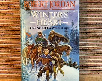 Winter's Heart: Wheel of Time Book 9 by Robert Jordan - Vintage Hardback Book, 2000