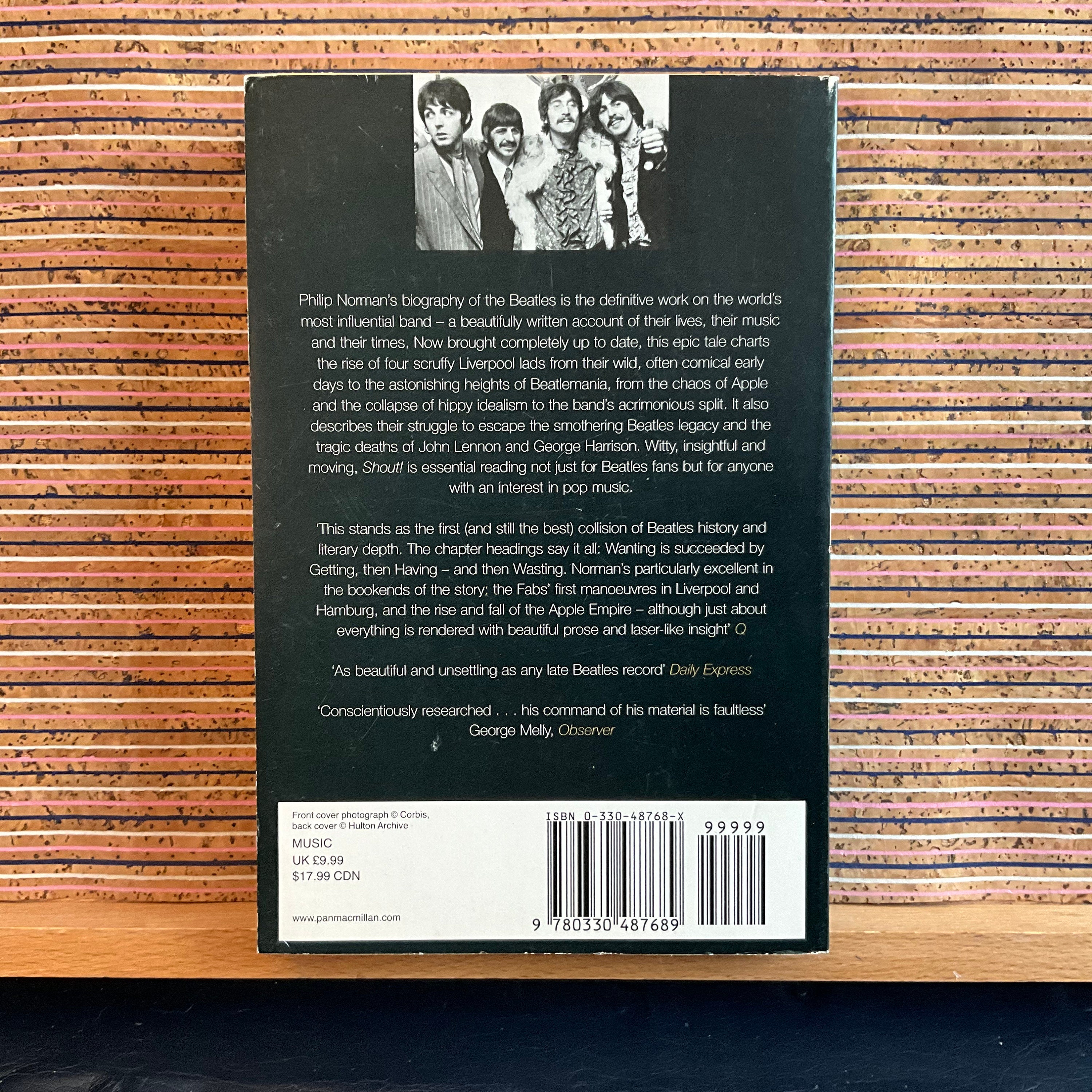 洋書 The true story of Beatles Shout!: The True Story of the Beatles: norman-philip
