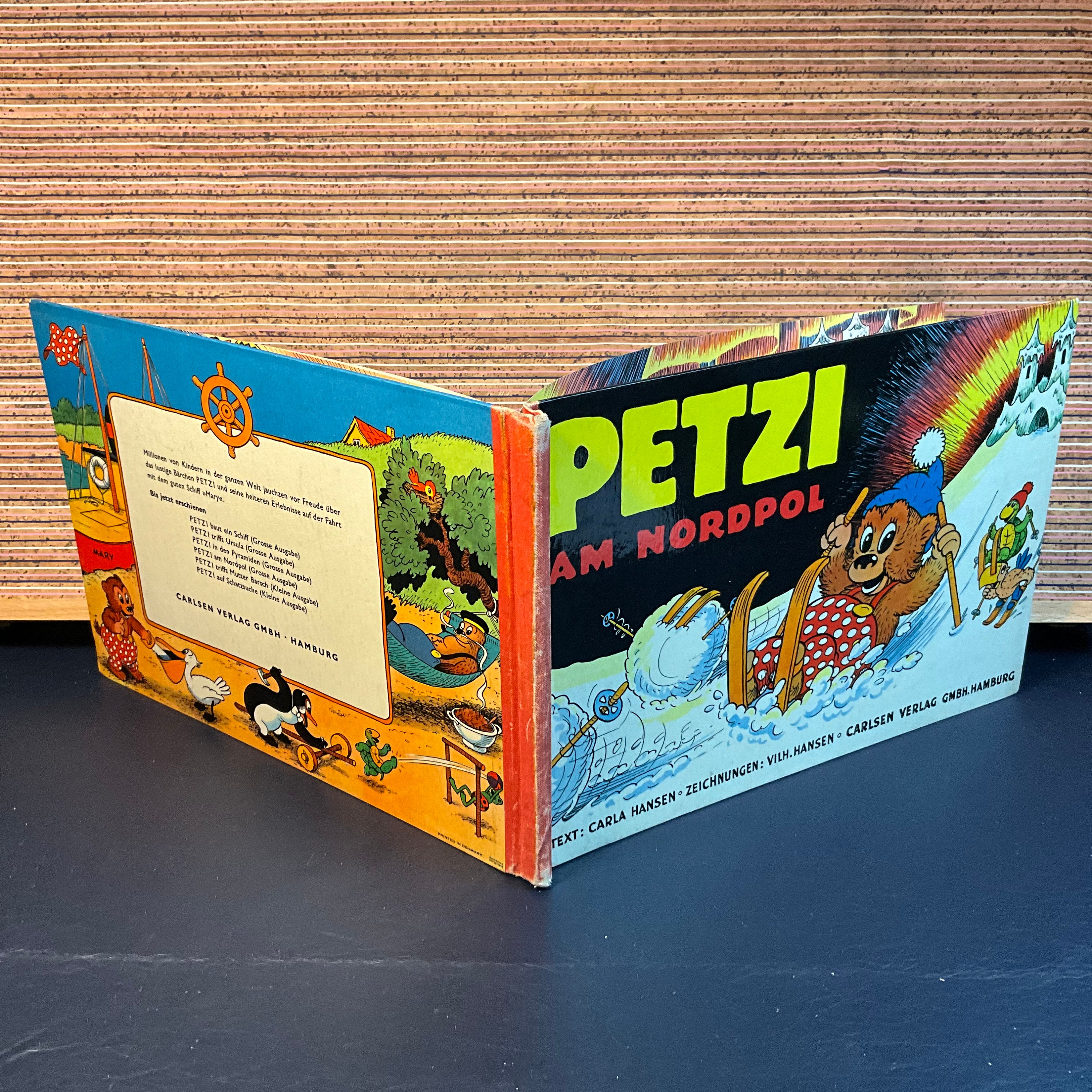 Vintage Petzi Am Nordpol German Illustrated Hardback Book, 1955 - Etsy