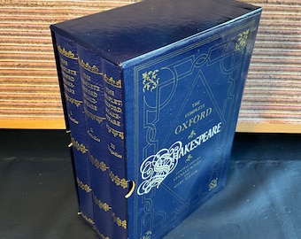 The Komplette Oxford Shakespeare: I Historien, II Komödien, III Tragödien - Drei Bände im Schuber, Hardcover, Gildeverlag, 1987