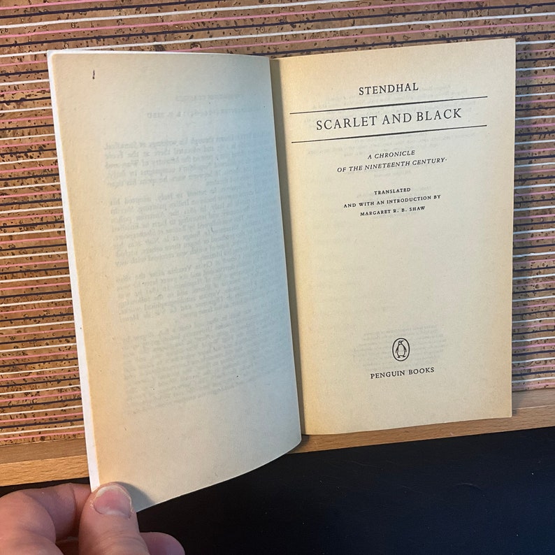 Scharlakansrött och svart av Stendhal - Vintage Penguin Classics Pocketbok bild 8