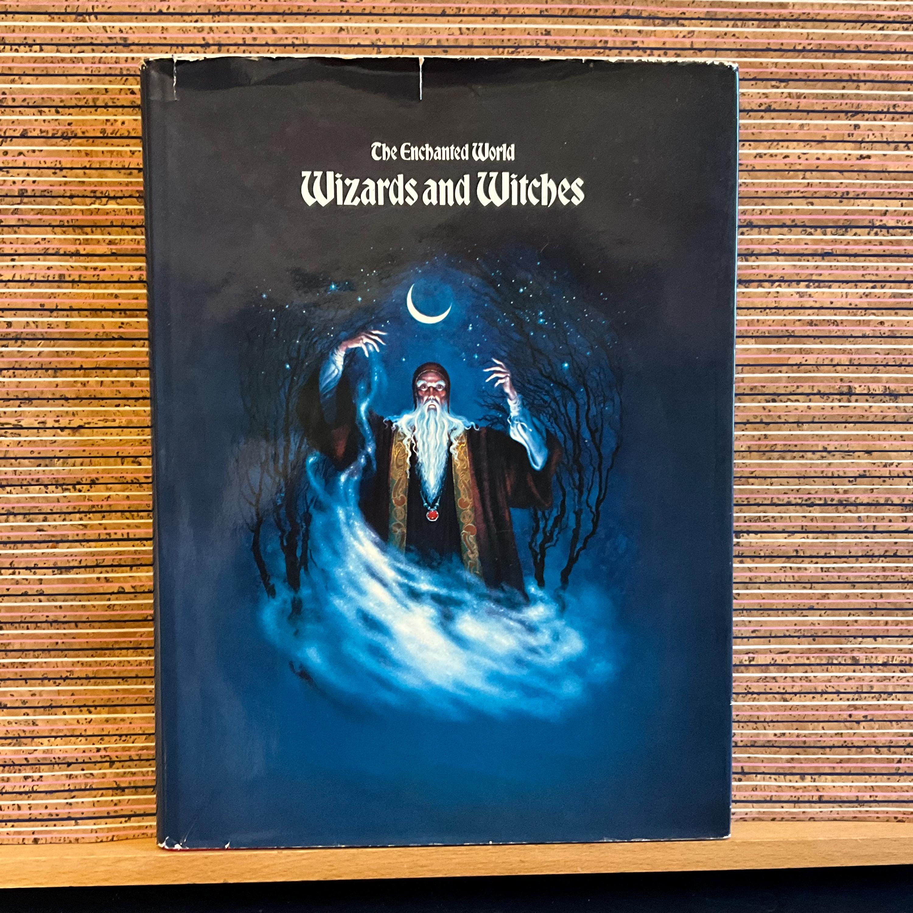 The Enchanted World: Zauberer und Hexen von Brendan Lehane - Vintage Large illustrierte UK Hardcover Buch, Time-Life Bücher, 2.Druck 1985