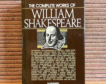 The Complete Works of William Shakespeare, Illustrated - US Hardback, Avenel Books, 1975