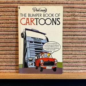 The Bumper Book of Cartoons von Don Grant - Vintage illustriertes Buch, Erste NEL-Taschenbuchausgabe, New EnglishLibrary, November 1984