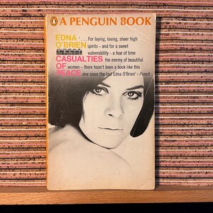 Ofiary pokoju autorstwa Edny O'Brien - Vintage First UK Paperback Edition, Penguin Books 1968