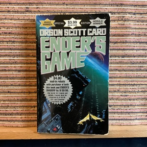 Ender's Game (winnaar van zowel Hugo als Nebula Awards) door Orson Scott Card - Special Complete Edition, US Paperback, Tor Science Fiction 1994