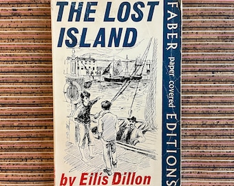 Die verlorene Insel von Eilis Dillon, mit Illustrationen von Richard Kennedy – Erste „Faber Paper Covered Editions“-Ausgabe, Faber und Faber, 1965