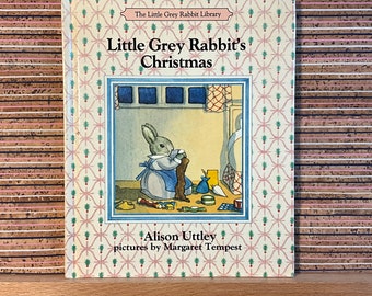 Little Rabbit's Christmas von Alison Utley, Bilder von Margaret Tempest - Vintage Kinderbuch, Little Grey RabbitLibrary, Collins 1986