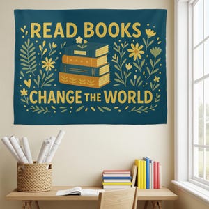 Tapeçaria para Amantes de Livros: Decoração de Parede Inspiradora para Bibliotecas