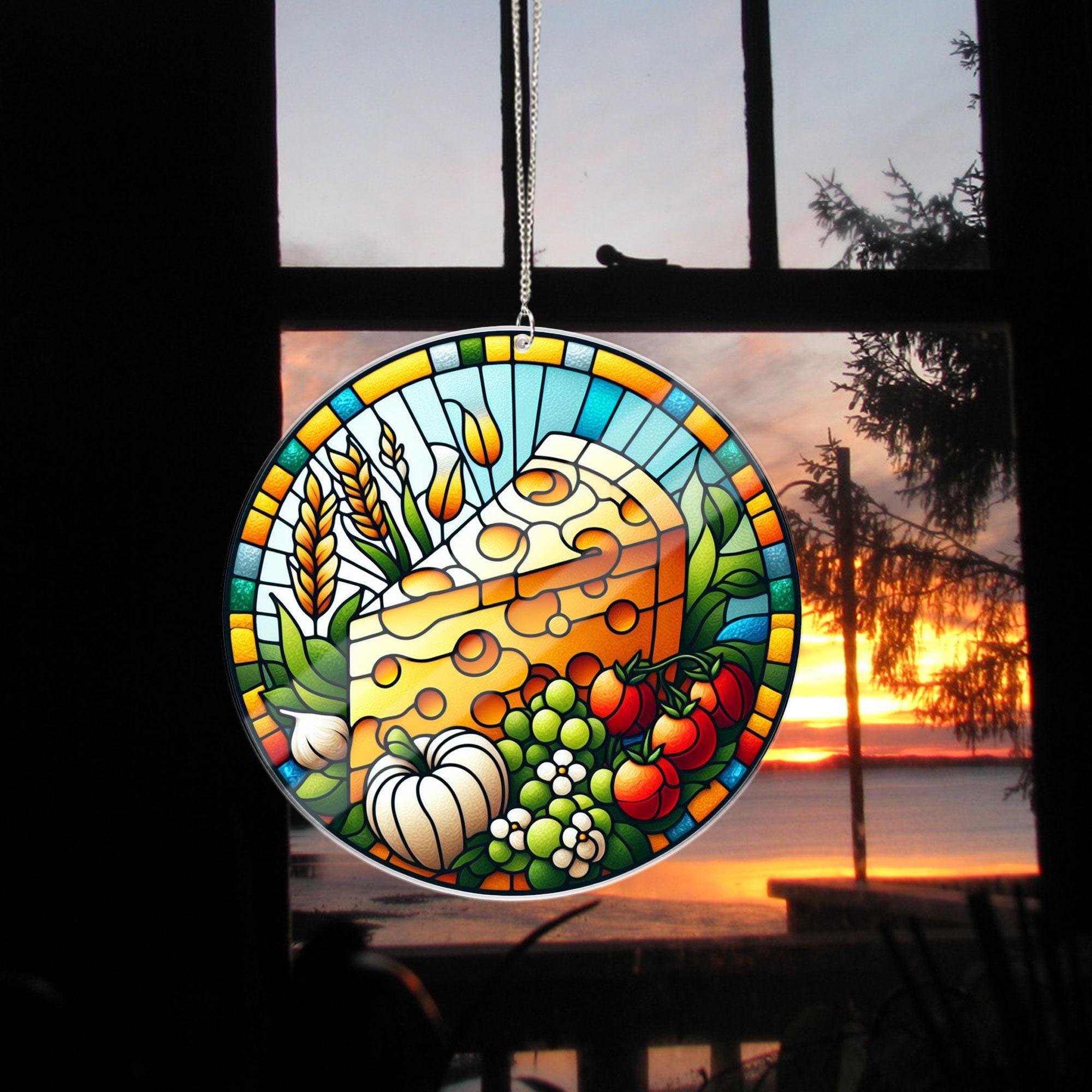 SON OF THE CHEESE stained glass knit｜ファッション