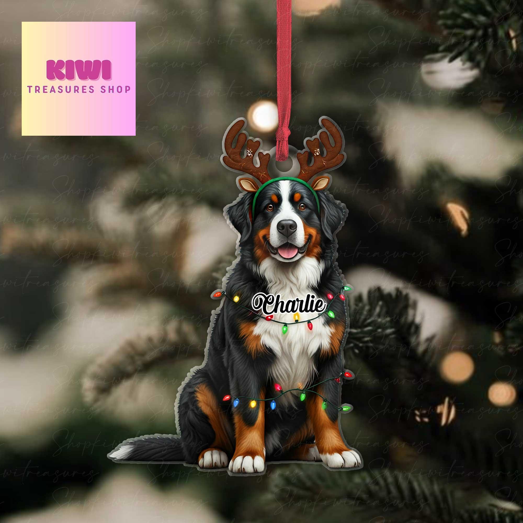 Bernese Mountain Dog Christmas Decoration Canada
