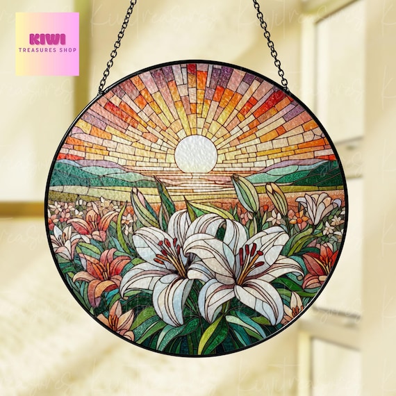 ゆりの花　ガラス細工　ミニチュア ゆりの花 ガラス細工 ミニチュア ゆりの花ガラス細工ミニチュア