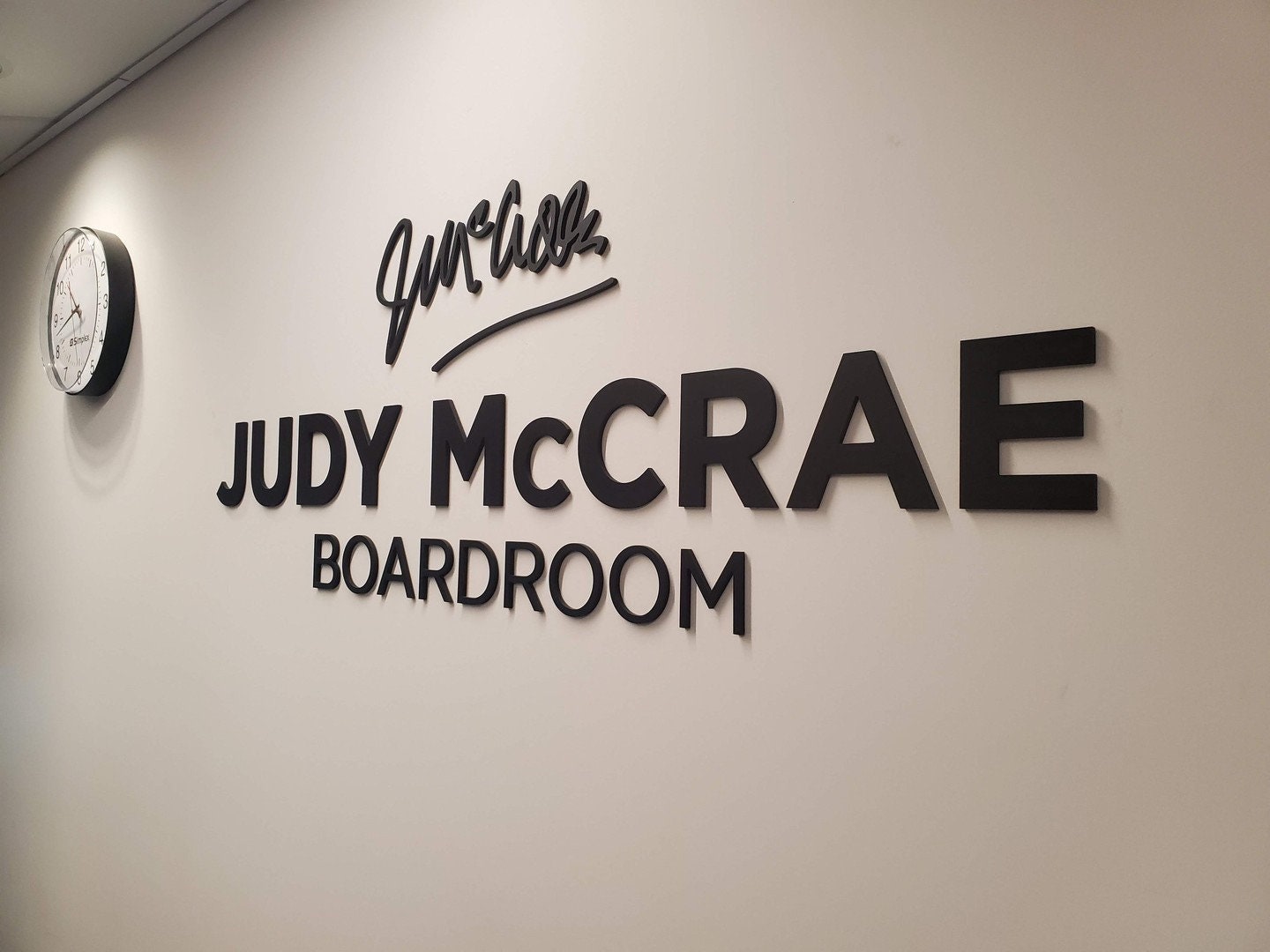 Light Sign Custom, Name Wall Decor, Acrylic Logo Sign, Business Name ...