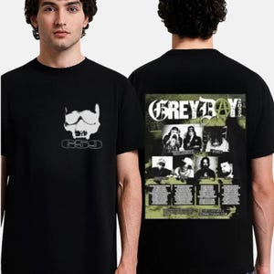 Greyday 2025 Tour Suicideboys Hiphop Concert T-shirt 2025
