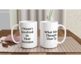 One Mug, Two Messages - Say What You Mean