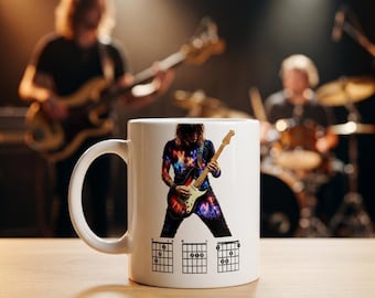 Ceramic Mug for CAF Guitar Player