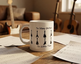 Ceramic Mug for Guitarist