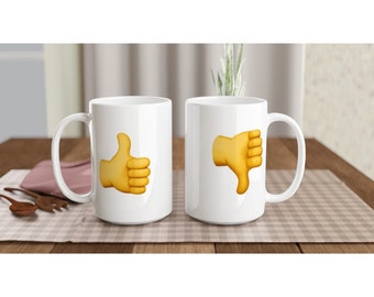 For or Against Ceramic Mug