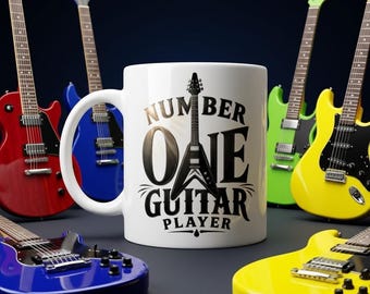 Number One Guitar Player Mug