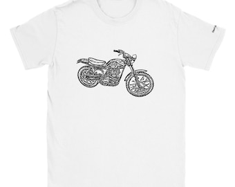 Classic Unisex Motorbike Crewneck T-shirt