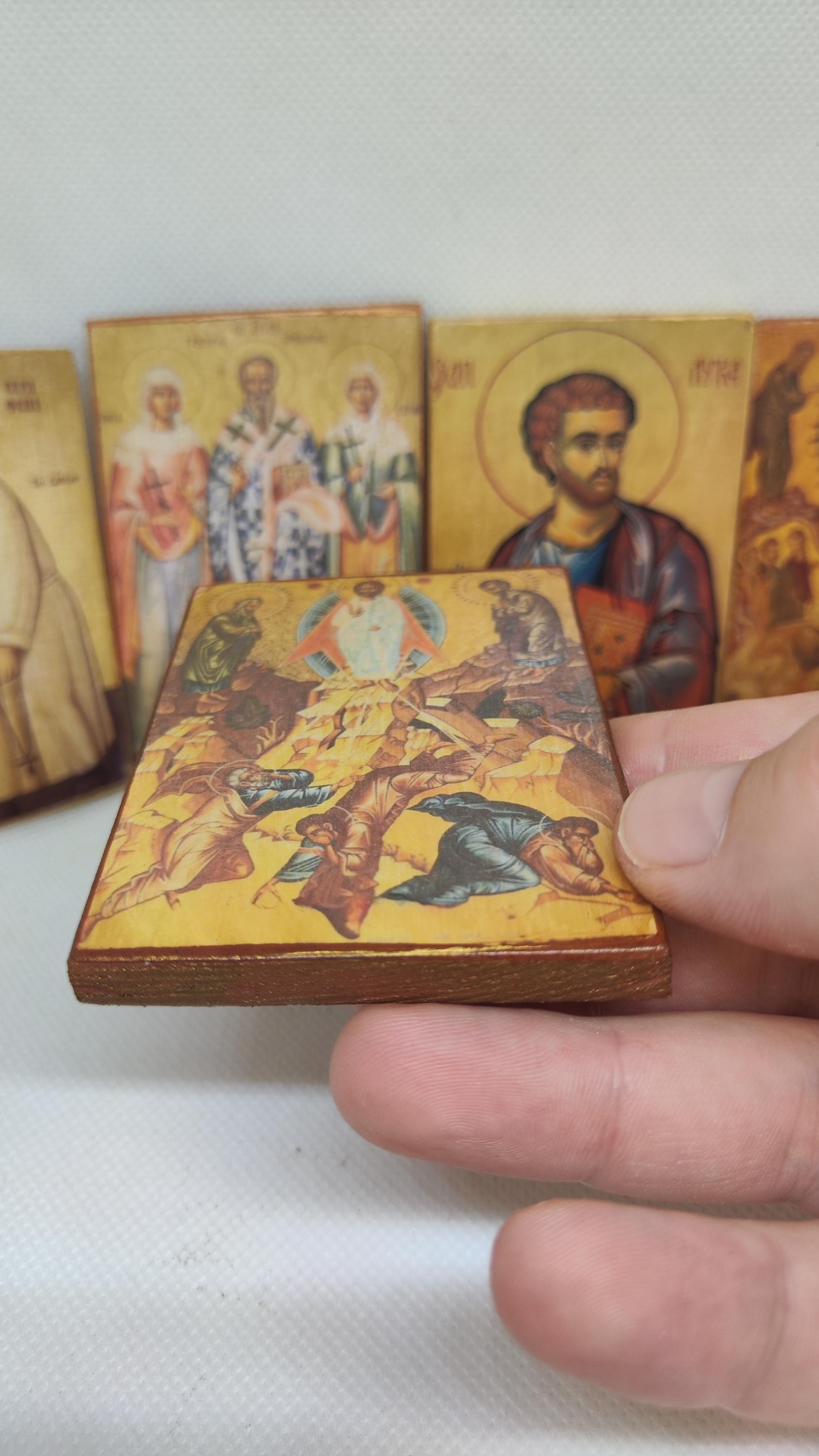 Transfiguration of Christ Wooden Icon , Orthodox Feast, Handmade - Etsy