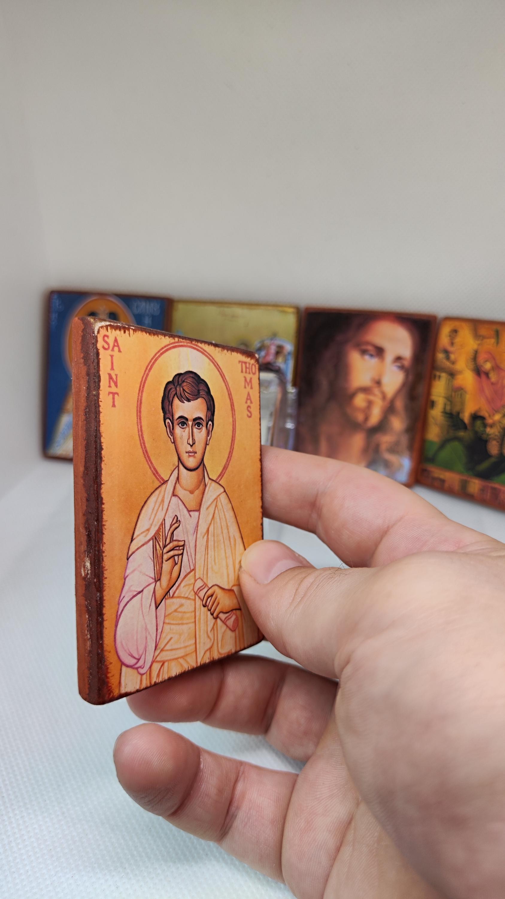 Saint Thomas the Apostle – Orthodox Icon Magnet, "doubting Thomas ...