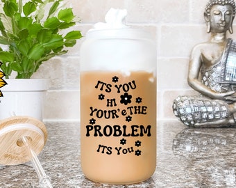I'm the problem it's me - Taylor Swift beer can glass w/ bamboo lid & –  Allana's Custom Creations