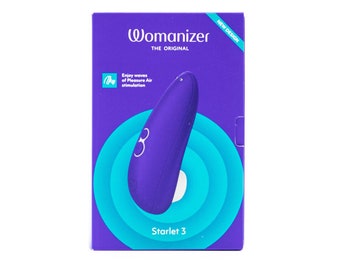 Womanizer - Starlet 3 Indigo Druckwellenvibrator Klitoris Stimulation mit der Pleasure Air Technologie