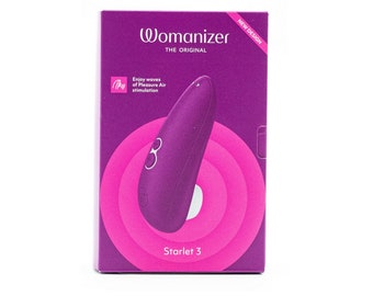 Womanizer - Starlet 3 Violet Druckwellenvibrator Klitoris Stimulation mit der Pleasure Air Technologie