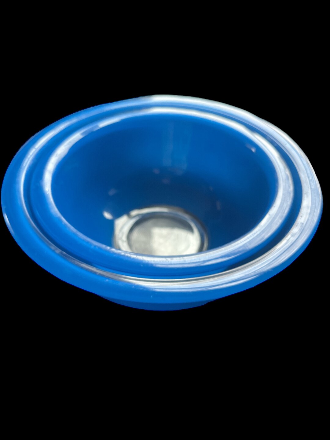 Set of 2 Pyrex 322 and 323 Royal Blue Mixing Bowls, Vintage Mid Century ...