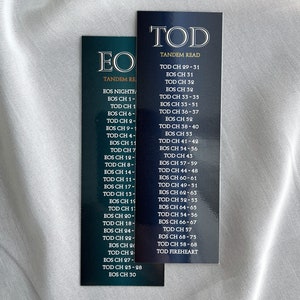 Throne of Glass - Tandem Read Bookmarks - Set of 2 - Matches Original Covers - OFFICIALLY LICENSED by SJMs Team