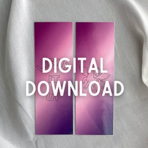 DIGITAL DOWNLOAD - Crescent City - Light it Up Bookmark