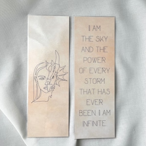 Fourth Wing - Violet Sorrengail and Tairn - Dragon Bookmark