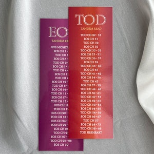 Throne of Glass - Tandem Read Bookmarks - Set of 2 - Matches New Covers - OFFICIALLY LICENSED by SJMs Team