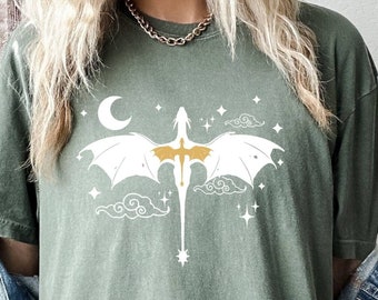Comfort Color Shirt, Dragon Rider Tee, Basgiath War College Tee, Fourth Wing Shirt, Die Or Fly Tee, Riders Quadrant Tee, Women Gift Tee