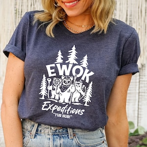 Ewok T-Shirt, Ewok Camping Tee, Endor Forest Shirt, Endor National Park Tee, Star Wars T-Shirt, Disney Star Wars Tee, Galaxys Edge Tee