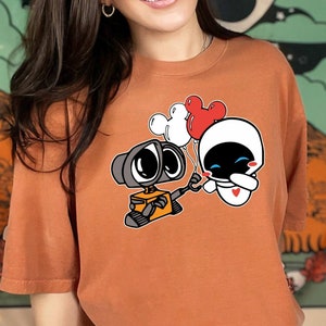 Comfort Colors Shirt, Disney Wall-E Shirt, Disney Eve Shirt, Disney Balloons Tee, Mickey Heads Shirt, Disney Valentine Tee, Disney Trip Tee