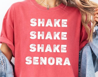 Shake Senora Shirt, Halloween Dance Tee, Comfort Colors, Spooky Halloween Tee, Halloween Party Gift, Halloween Joy Shirt, Halloween T-Shirt