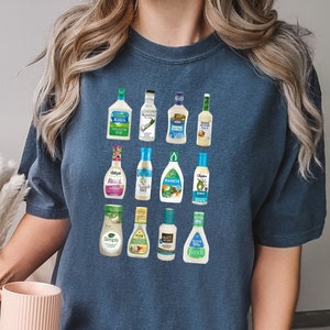 Comfort Colors Shirt, Ranch Shirt, Condiment Tee, Funny Ranch Tee, I Love Ranch Tee, Ranch Dressing Tee, Ranch Lovers Tee, Ranch Sauce Shirt