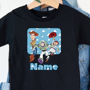 Custom Toy Story T-Shirt, Toy Story Gift, Sheriff Woody Shirt, Buzz Lightyear Tee, Jessie Shirt, Disney Trip Shirt, Toy Story Kids Shirt