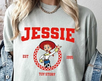 Comfort Colors Shirt, Jessie T-Shirt, Toy Story Shirt, Disney Women Gift, Gift For Girls, Disney Travel Tee, Disney Vacation Tee, Jessie Tee