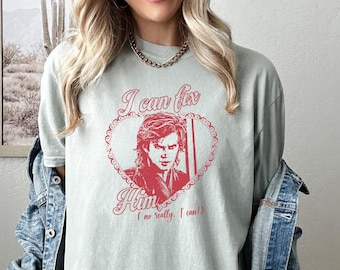 Anakin Skywalker Comfort Colors Tee, I Can Fix Him Star Wars Shirt, Retro Star wars Style, Disneyworld Gift, Star Wars Fan T-shirt
