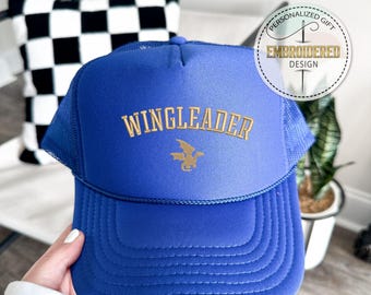 Embroidered Wingleader Hat, Fourth Wing Bookish Cap, Xaden Riorson Inspired, Basgiath War College, Rebecca Yarros World, Gift For Readers