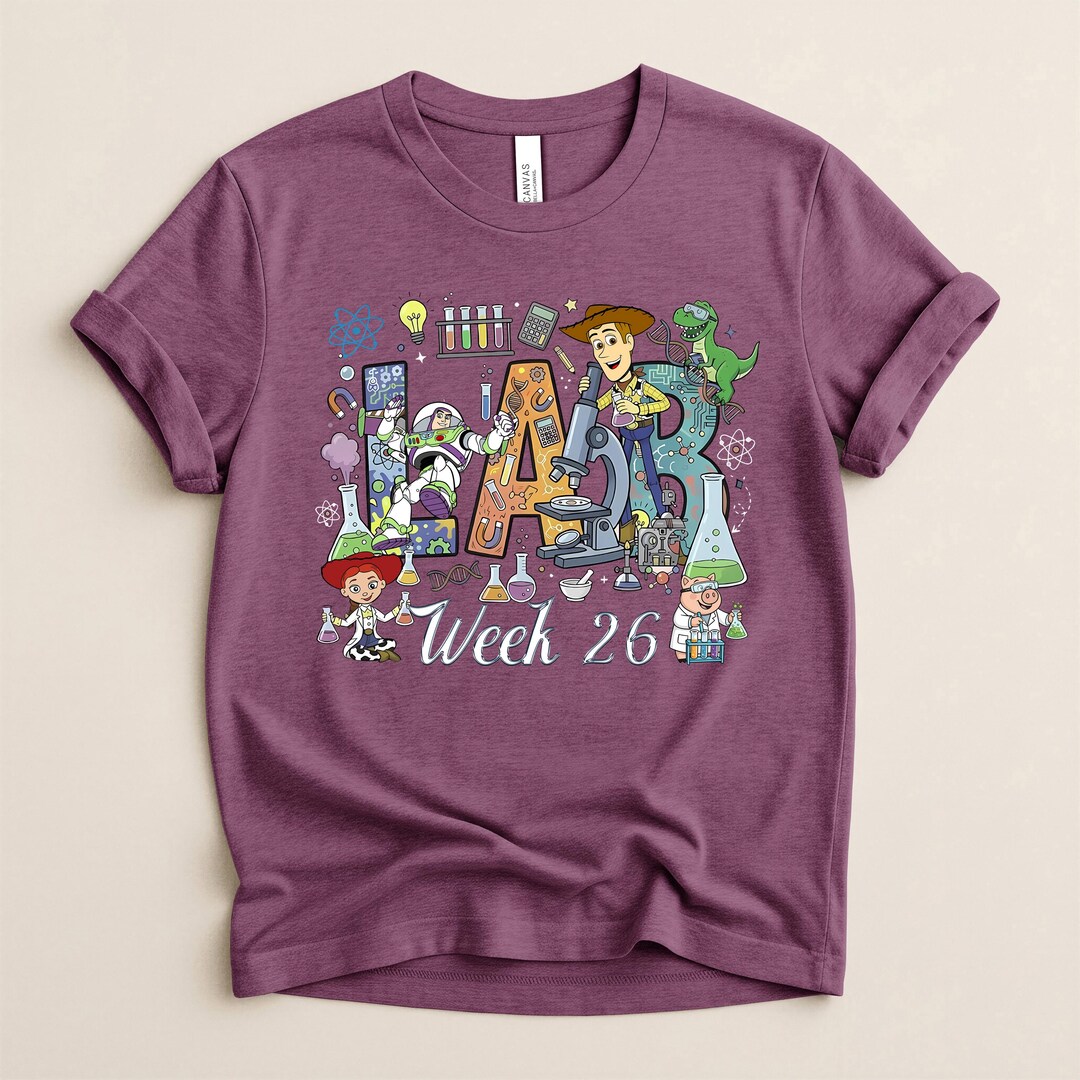 Lab Week 26 Tee, Science Lab Graphic T-shirt, Retro Laboratory ...
