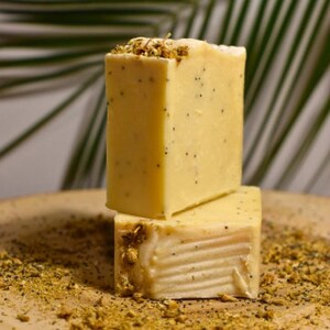 Handmade Chamomile Bar Soap for body and hand